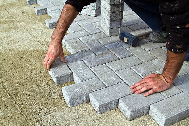 Permeable Paver Driveway in Omak, WA
